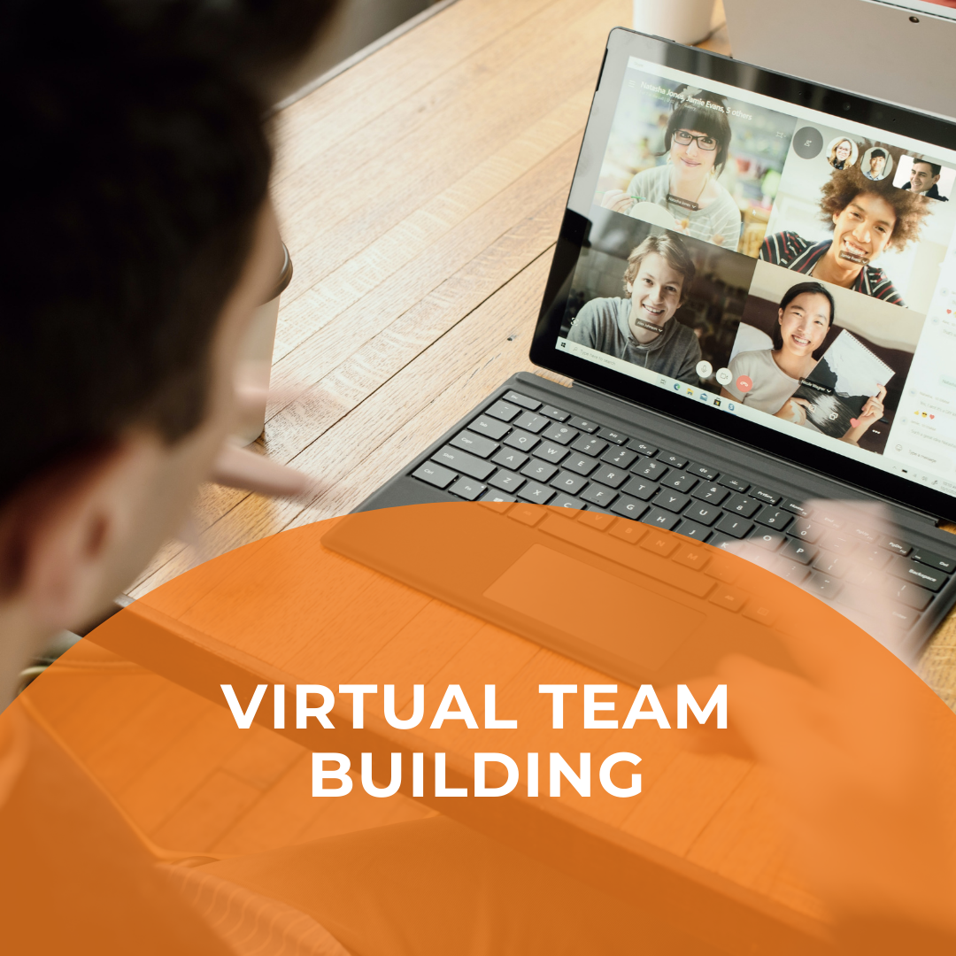 virtual team building image